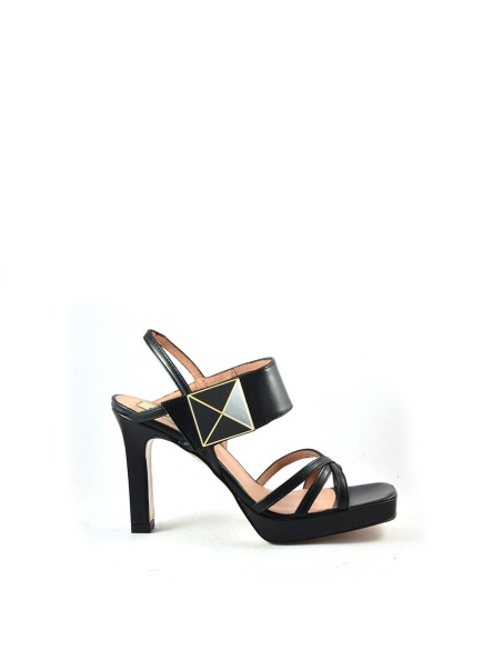 Sandalia negra 50654-3 Ezzio | Ezzio