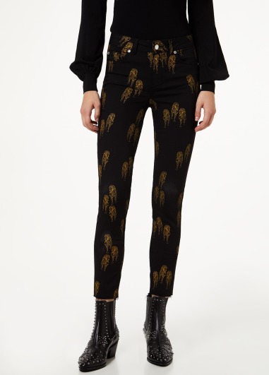 Pantalon  estampado tigre w69310