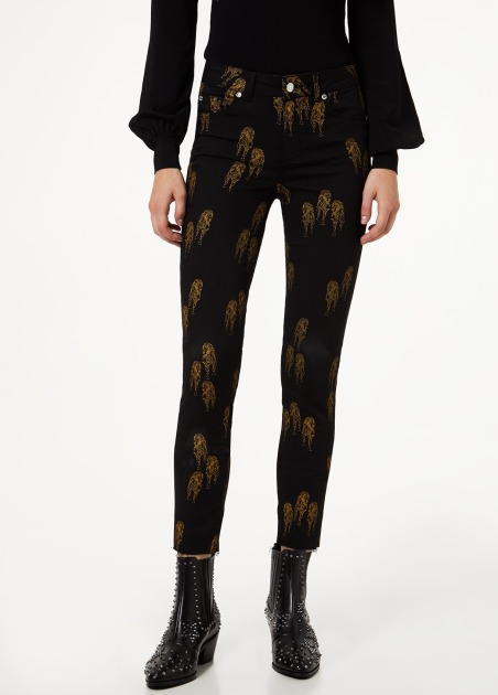 Pantalon  estampado tigre w69310