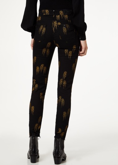 Pantalon  estampado tigre w69310