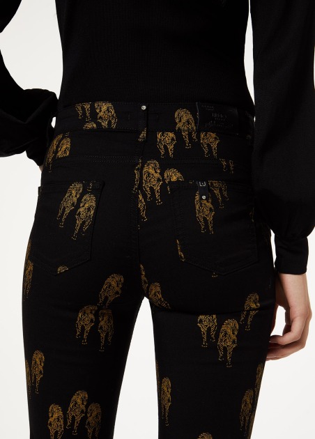 Pantalon  estampado tigre w69310