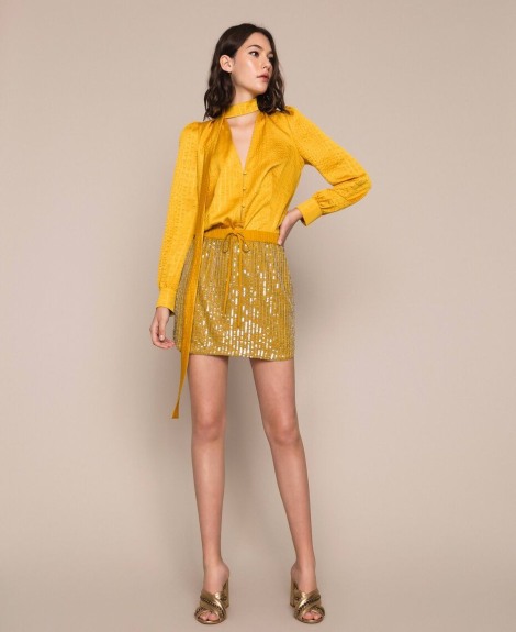 Camisa estampado cocodrilo TP2320 2