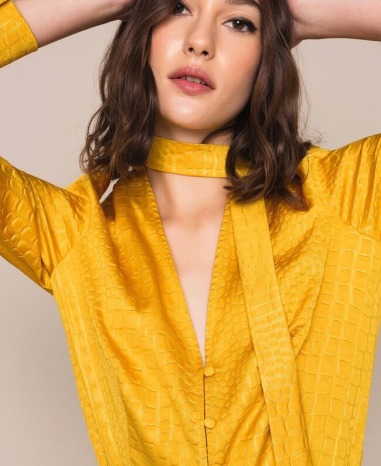 Camisa estampado cocodrilo TP2320