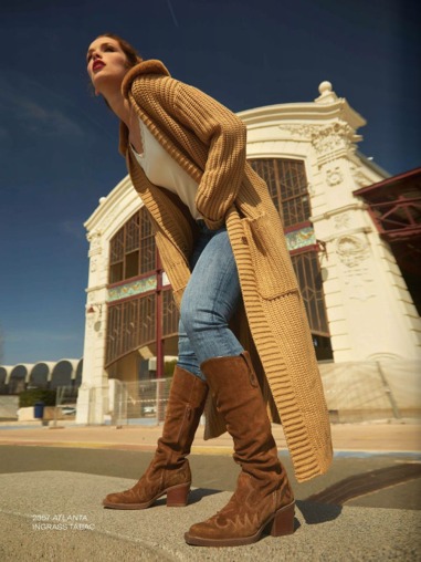 Bota cowboy Nemonic ante cuero 2357 | Nemonic