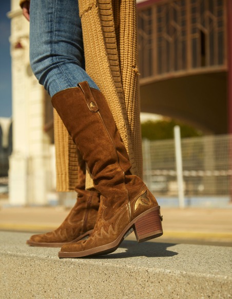 Bota cowboy Nemonic ante cuero 2357 | Nemonic