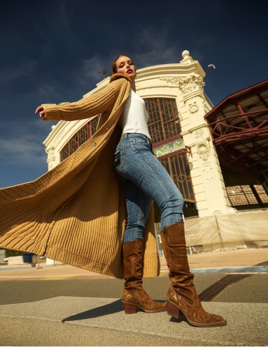 Bota cowboy Nemonic ante cuero 2357 | Nemonic