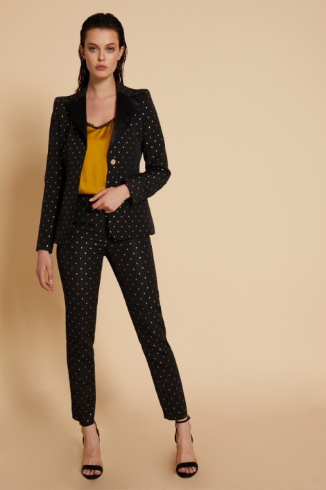 Pantalon Deneuve negro corazones 2