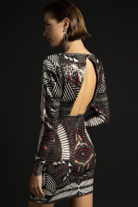 Vestido Obsidian lentejuelas W23926 | PEACE AND CHAOS 2
