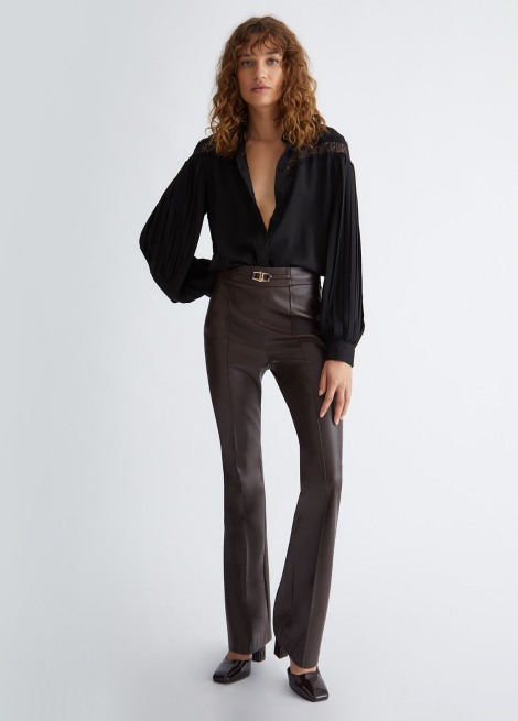 Camisa de crepé de China MF3137 | LIU JO