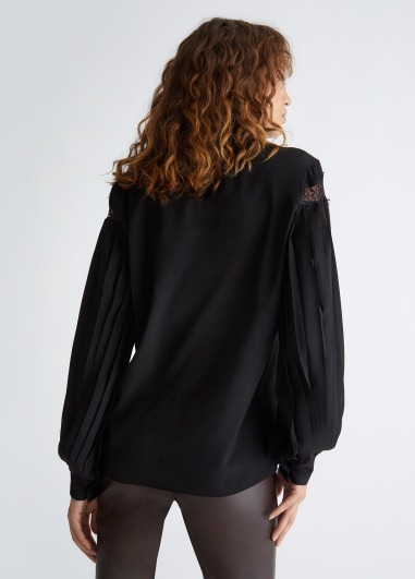 Camisa de crepé de China MF3137 | LIU JO