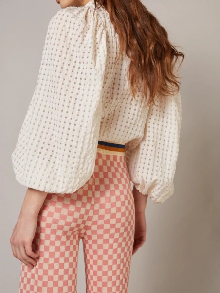 Pantalón cuadros rosa 2155-746 | IS COMING