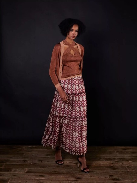 Top cruzado lurex cobre 7104-664 | IS COMING