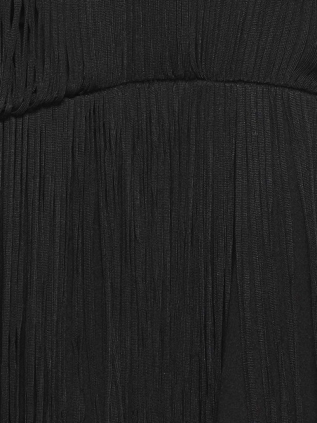 Vestido halter con flecos  VES.1064.695