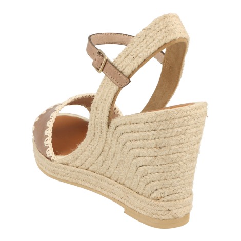 Cuña yute piel lino 884 | Casteller 2