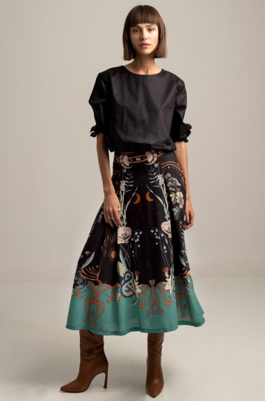 ANTHOLOGY MIDI SKIRT 4300A | PEACE AND CHAOS