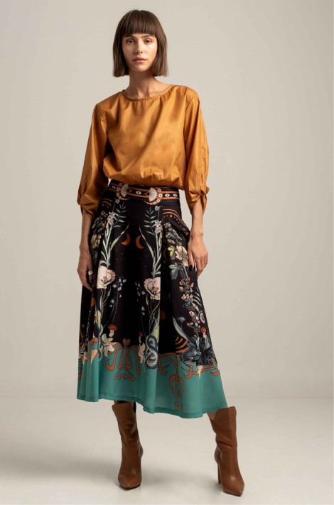 ANTHOLOGY MIDI SKIRT 4300A | PEACE AND CHAOS