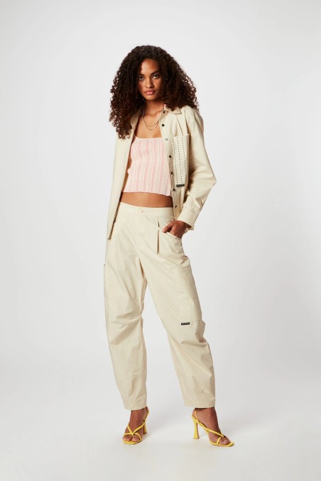 Camisa popelin con aplicaciones c072 Isabelle Blanche | ISABELLE BL...