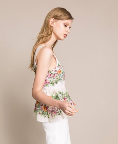 Top estampado de flores 2480