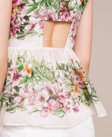 Top estampado de flores 2480