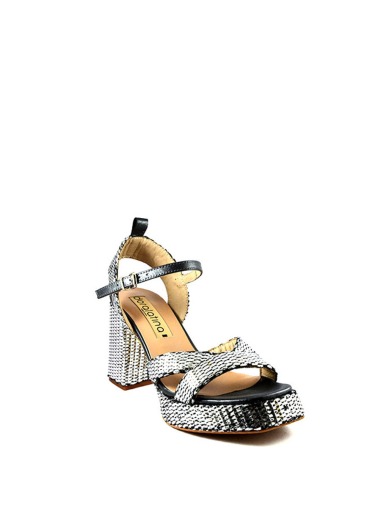 Sandalia Doralatina Rafia plata 52062-2 | Doralatina