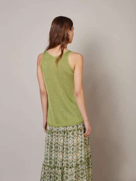 Top de lurex verde 9212-666 | IS COMING 2