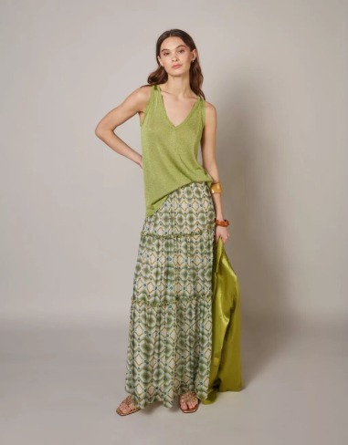 Top de lurex verde 9212-666 | IS COMING