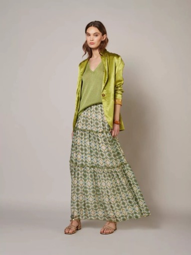 Top de lurex verde 9212-666 | IS COMING