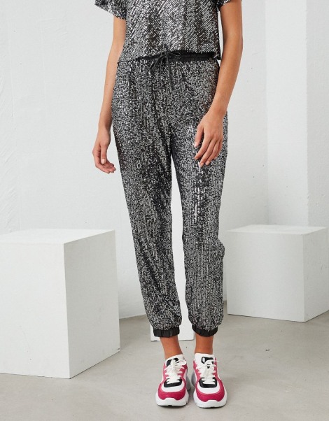 SEQUIN JOGGERS 212009