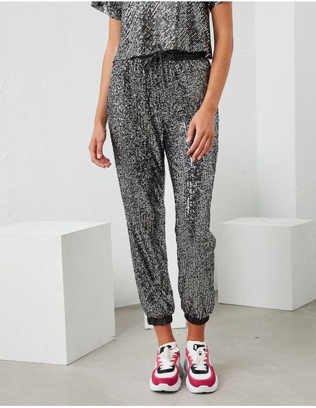 SEQUIN JOGGERS 212009