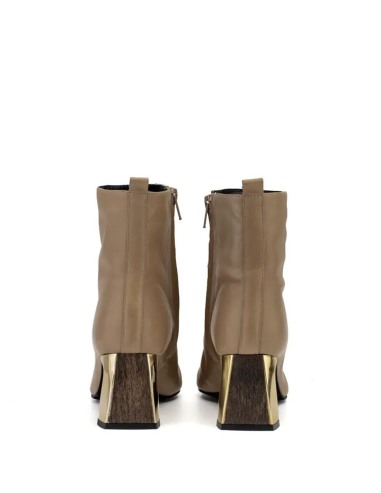 Botin Dibia 13072-2 tacon oro-madera | Dibia