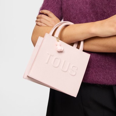 Bolso mini cube rosa claro TOUS Brenda | TOUS