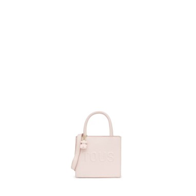 Bolso mini cube rosa claro TOUS Brenda | TOUS