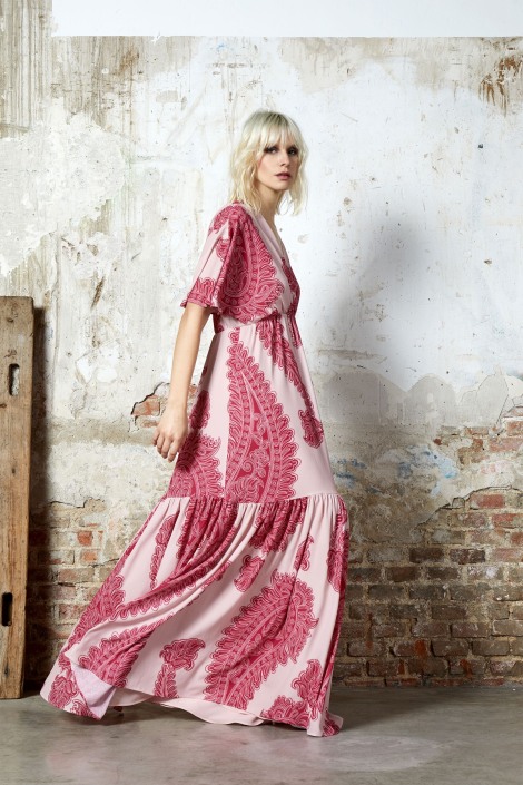 VESTIDO MARGOT GROSELLA