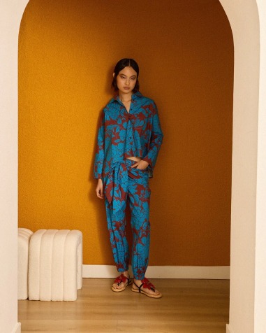 Baggy estampado de popelín Iscoming 6222 | IS COMING