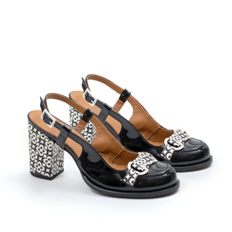 Zapato Nemonic 2360 charol negro | Nemonic