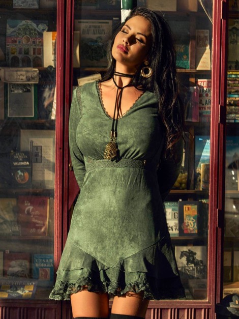 VESTIDO ANTURIO CAMALEÓNI | Camaleonica 2