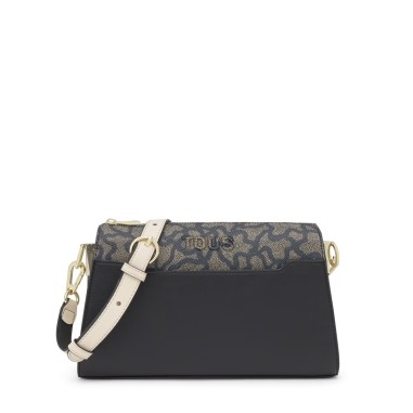 Bandolera mediana negra Kaos Icon | TOUS