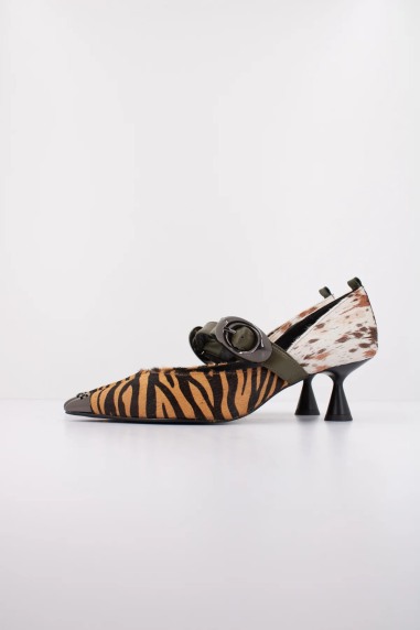 Zapato Ezzio piel potro 55247 cuero kaki | Ezzio