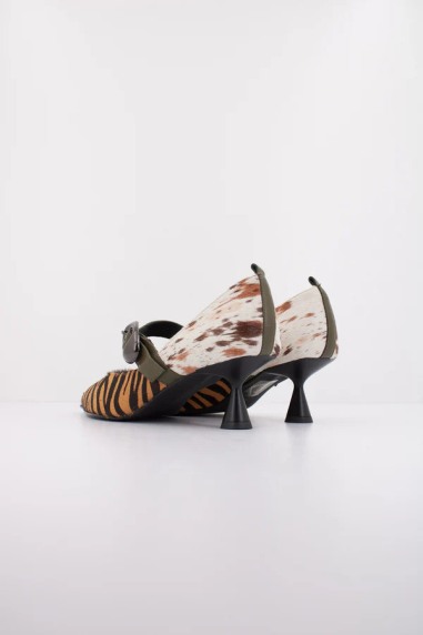 Zapato Ezzio piel potro 55247 cuero kaki | Ezzio