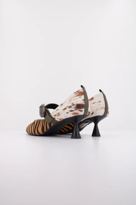 Zapato Ezzio piel potro 55247 cuero kaki | Ezzio